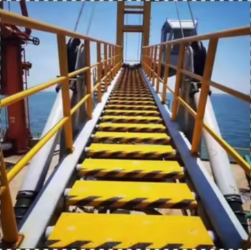 步梯防滑板安装